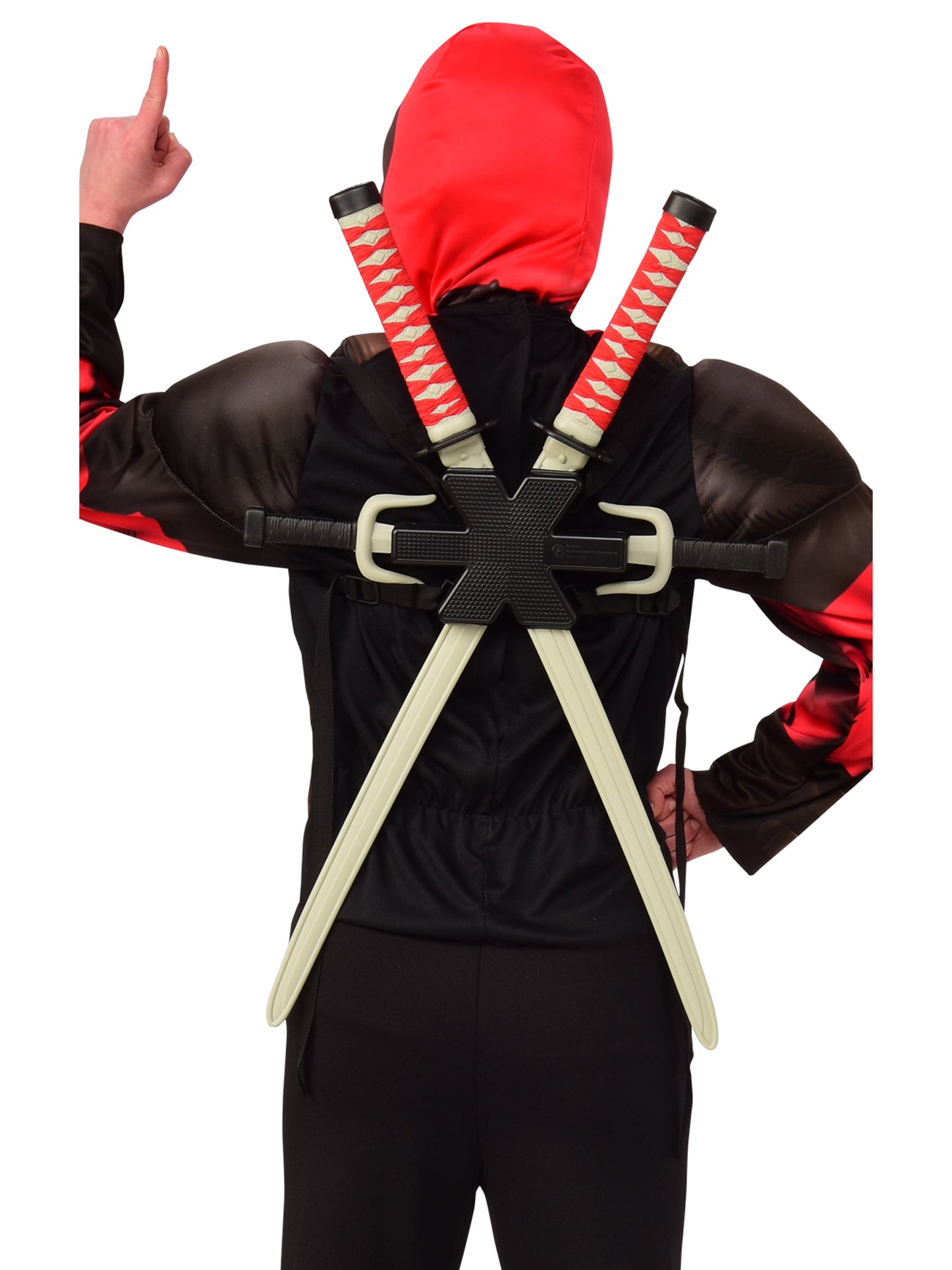 Deadpool costume  top  with weapons