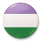 Pride (Genderqueer) 25mm  Button badge