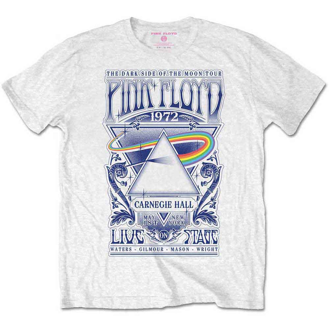 KIDS Pink Floyd " Carnegie hall poster" t shirt Unisex