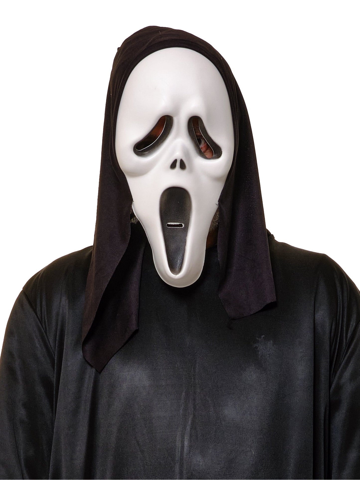 Hooded Twisted Ghost Mask