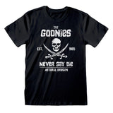 The Goonies "Never Say Die" Logo  T-Shirt Adults