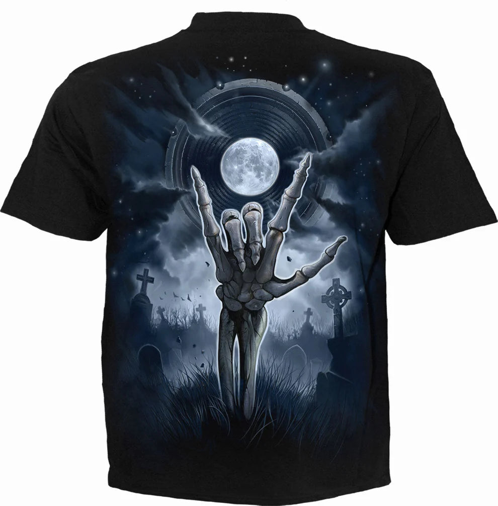 Grim Rocker  Adult Unisex T Shirt