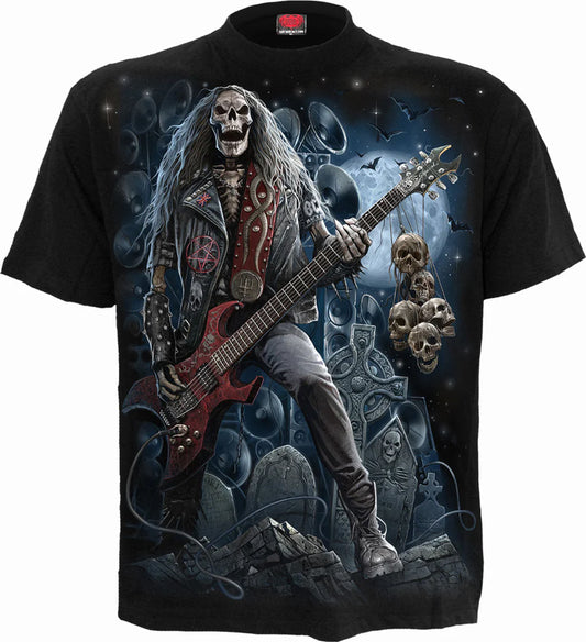 Grim Rocker  Adult Unisex T Shirt