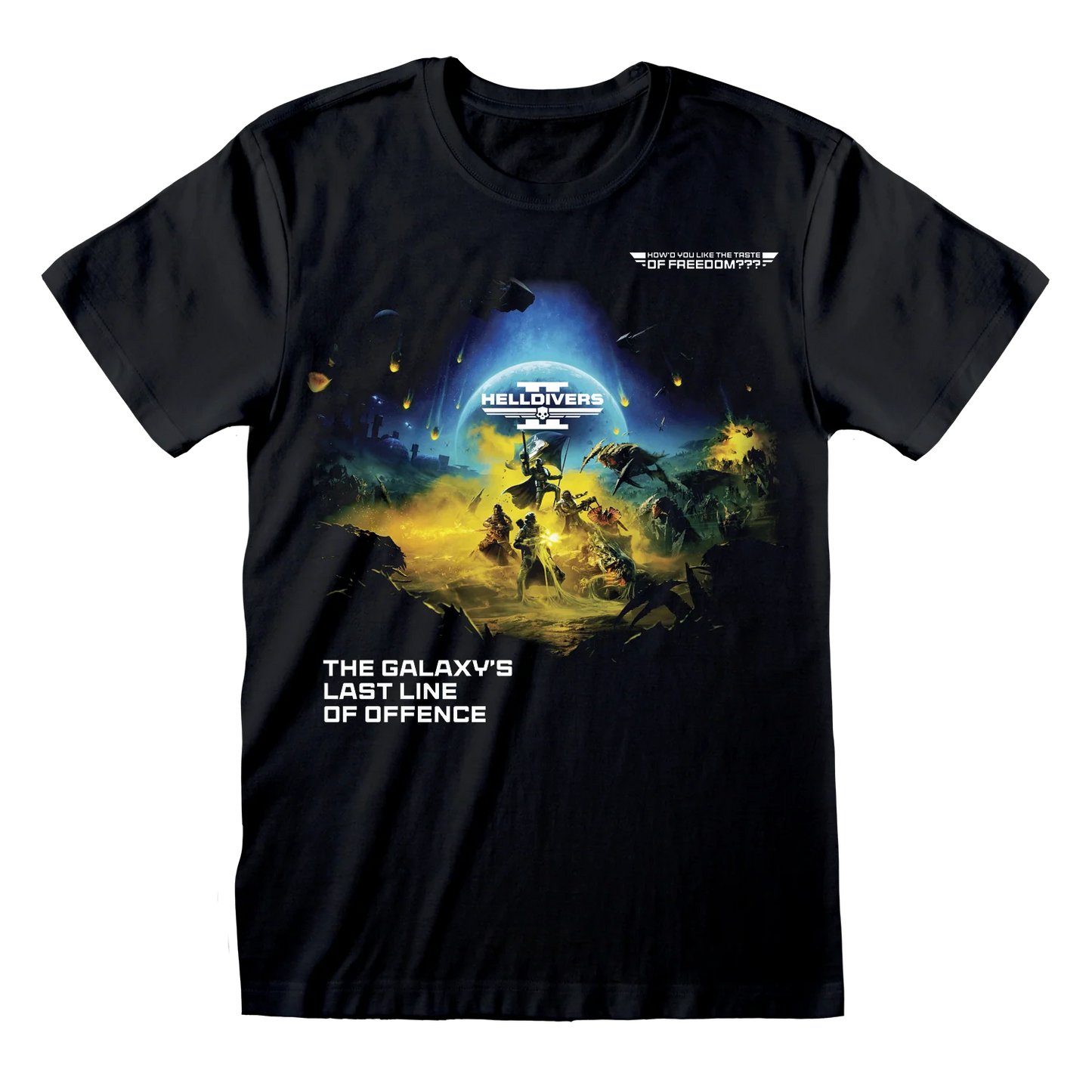Helldivers 2 "Taste Of Freedom" Adult T-SHIRT
