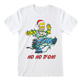The Simpsons "Ho Ho Doh!"   Adult T Shirt