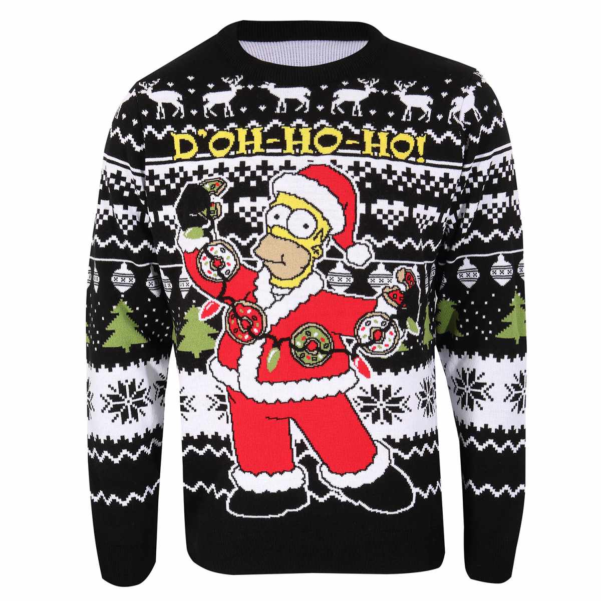 The Simpsons - Homer DOH HO HO Christmas Jumper