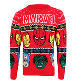 Marvel  -Faces - Christmas Jumper