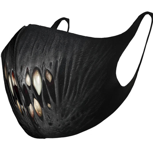 "FIRST BITE"  COTTON FASHION MASK WITH ADJUSTER
