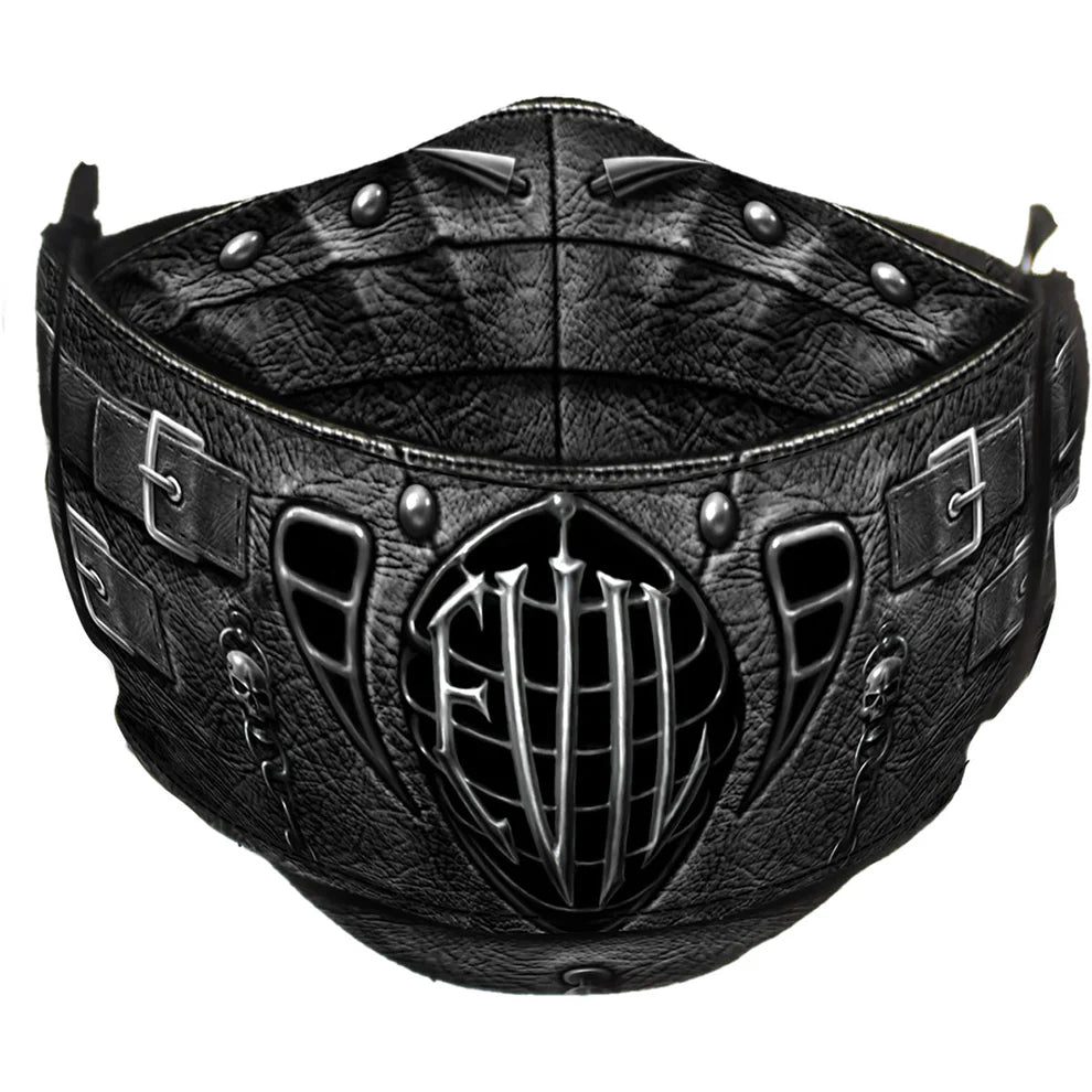PREMIUM "EVIL"  COTTON FASHION MASK WITH ADJUSTER