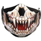 PREMIUM "ROCK SKULL"  COTTON FASHION MASK WITH ADJUSTER