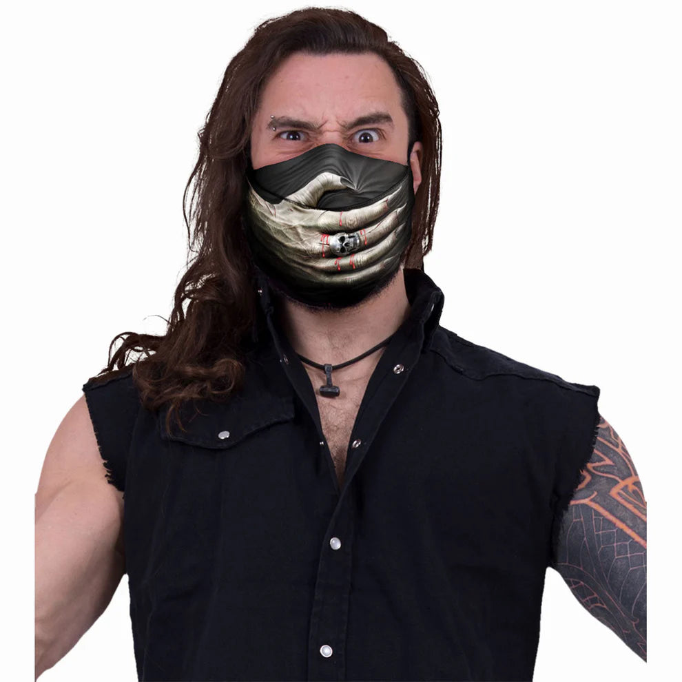 PREMIUM "SPEECHLESS"  COTTON FASHION MASK WITH ADJUSTER