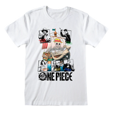 One Piece " Going Merry"  White Adult T-Shirt