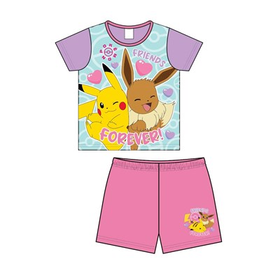 Girls Pokemon Short Pyjamas