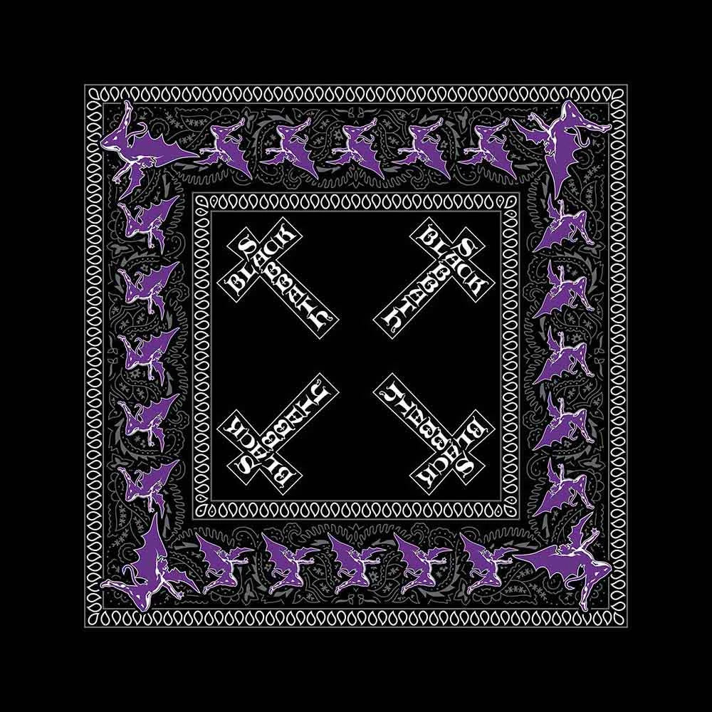 Black Sabbath " Cross Logo" Bandana Unisex