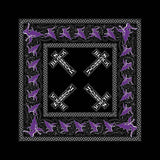 Black Sabbath " Cross Logo" Bandana Unisex