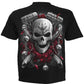 Day Of The Dead Biker  Adult Unisex T Shirt