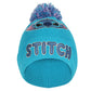 Stitch  Beanie Hat " Embroidered Face"  Adults