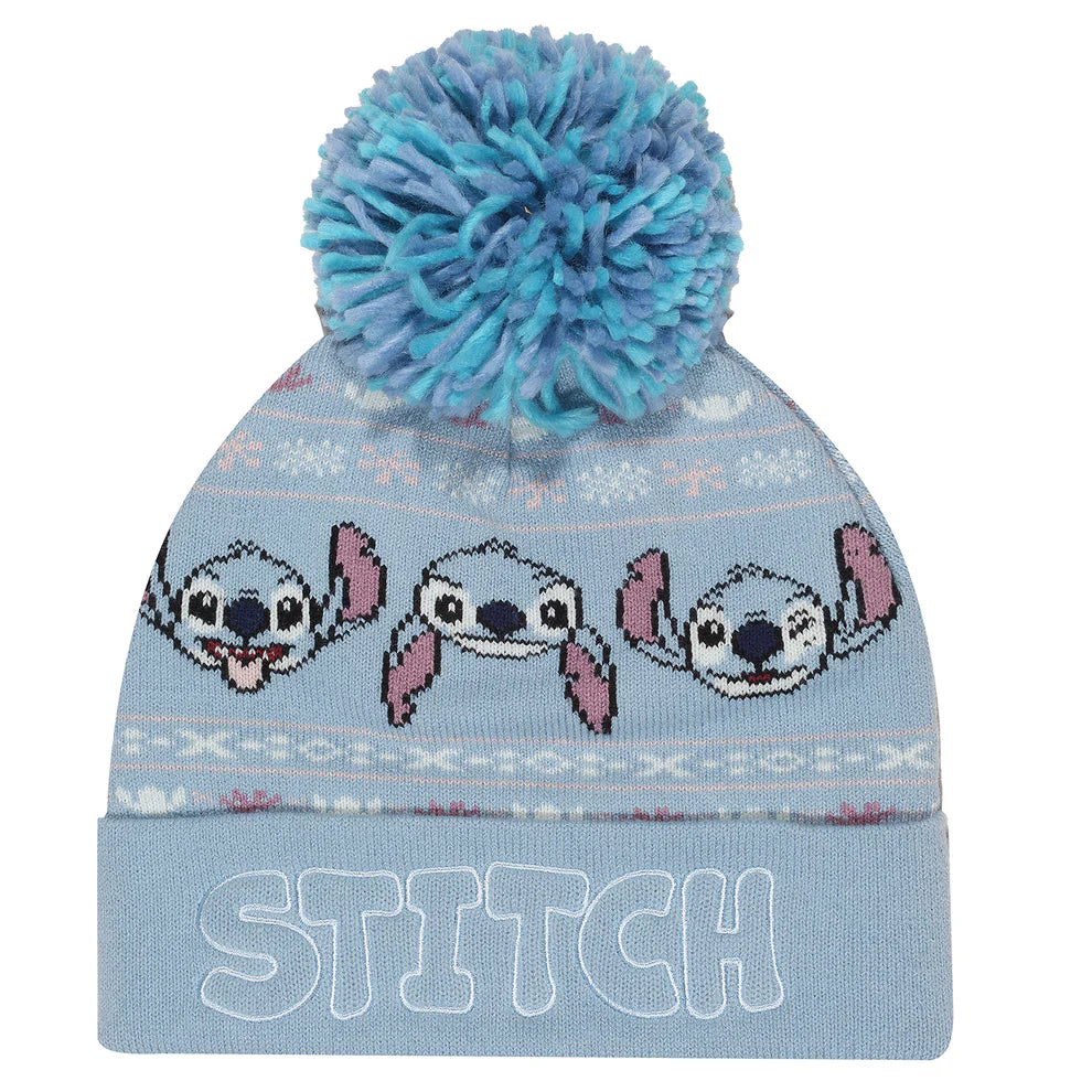 Stitch  Beanie Hat "  Faces"  Adults