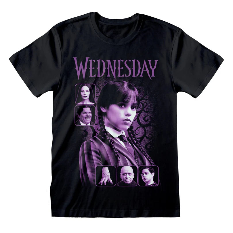 Wednesday Black  T-Shirt