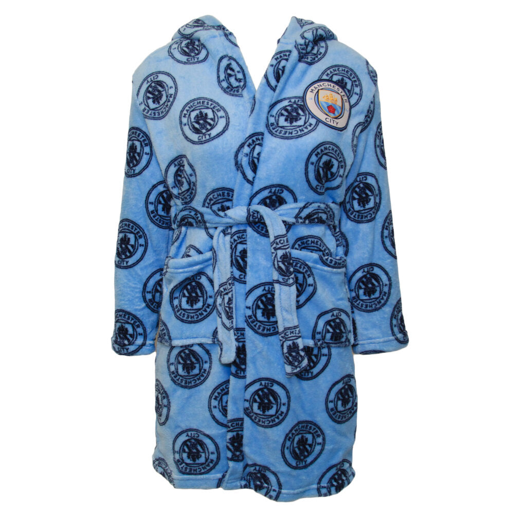 Kids Official Man City FC Dressing Gown