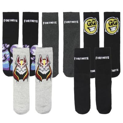 Older Boys Fortnite socks, pack of 5