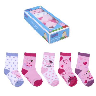 Peppa Pig baby socks, pack of 5