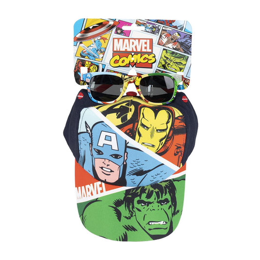 Avengers Baseball Cap and Sunglasses Set