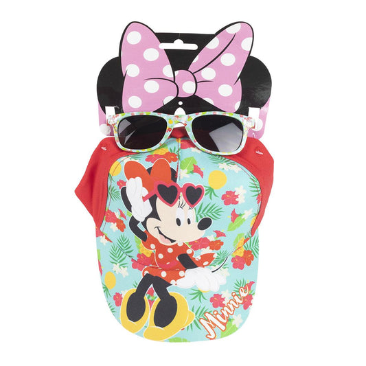 Minnie Mouse Baseball Cap and Sunglasses Set