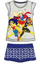 DC Universe Girls 2 piece T & Shorts Pyjamas