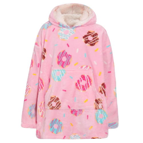 Doughnut Oversized Fleece Hoodie