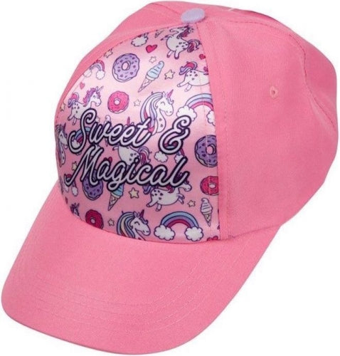 Girls Unicorn Baseball Cap