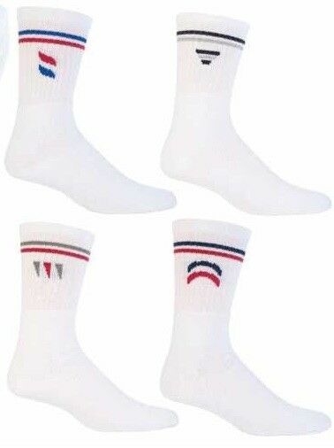 MENS BIG FOOT SPORTS SOCKS BLACK WHITE OR COLOURS PACK OF 3 SIZE 11-13.5