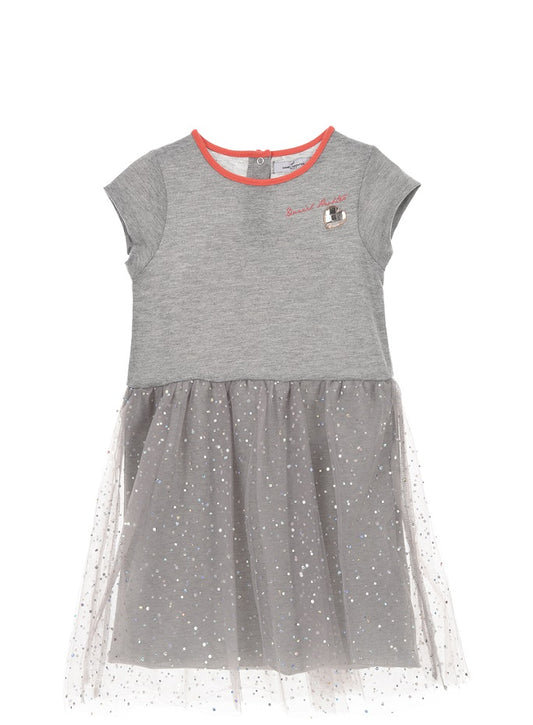 Girls Tulle T Shirt Dress by Designer Daniel Hechter of Paris