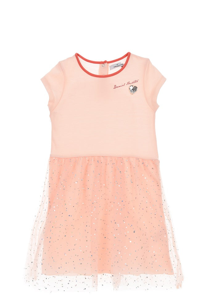 Girls Tulle T-Shirt  Dress By Designer Daniel Hechter of Paris