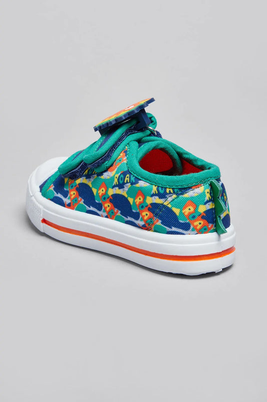 DINO Canvas trainers