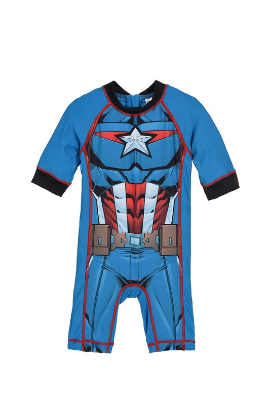 Marvel Avengers Children's, Captain America Swim Suit