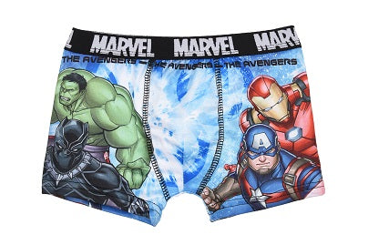 Kids Avengers Single Boxer Shorts -Ft. Hulk & co