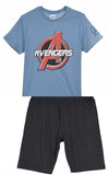 Mens Avengers Pyjamas Blue