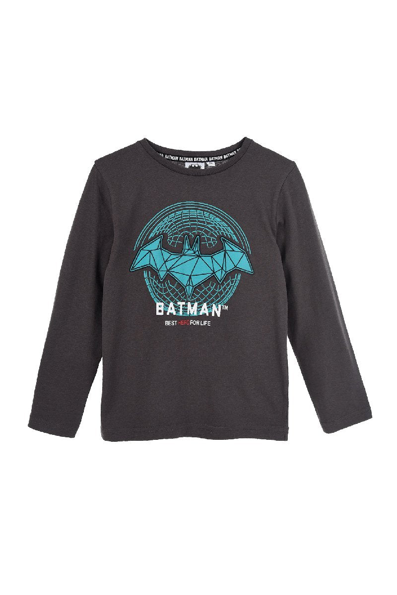 DC Comic's Batman Organic Cotton Long Sleeve  T Shirt