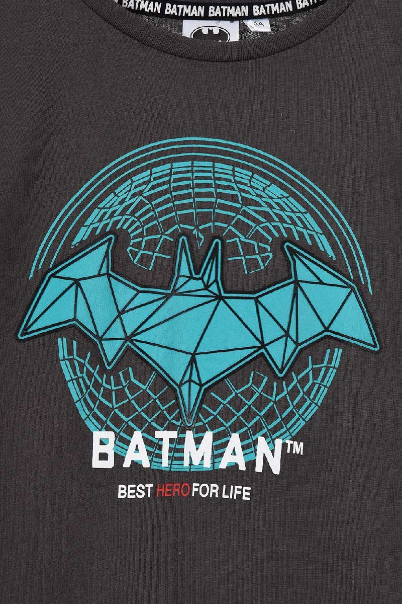 DC Comic's Batman Organic Cotton Long Sleeve  T Shirt