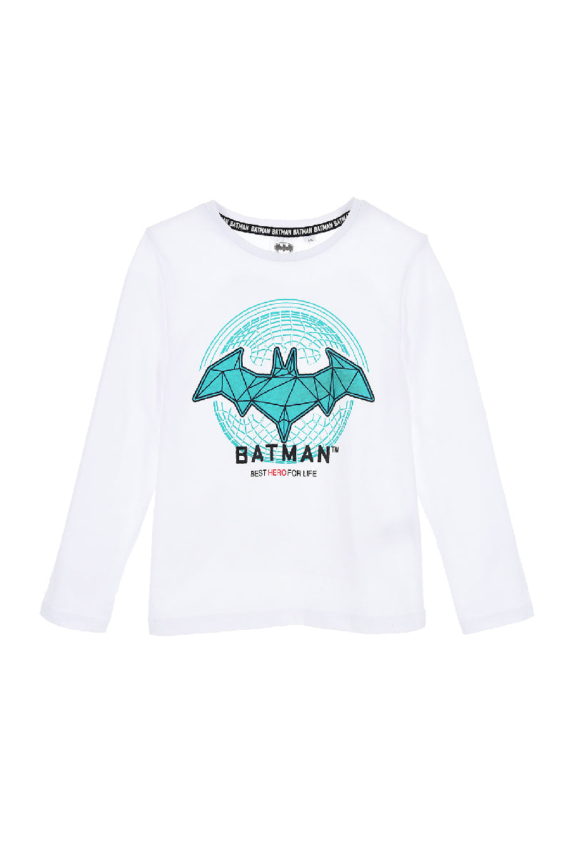 DC Comic's Batman Organic Cotton Long Sleeve  T Shirt