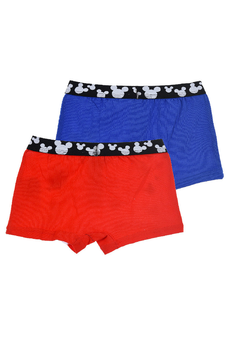 Mickey Mouse Toddler White, Blue & Orange Briefs With Coloring