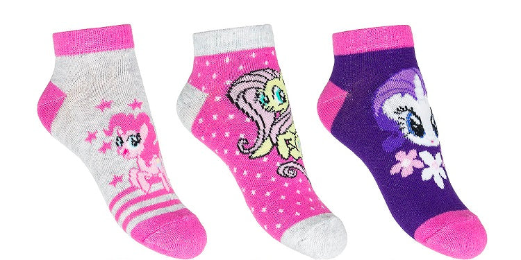 Girls My Little Pony Socks 3 Pair Pack