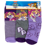 Girls Paw Patrol Socks pack of 3 pairs