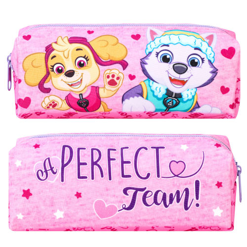 Official Paw Patrol Rectangular Pencil Case Pink