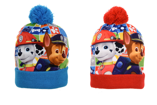 Boys Paw Patrol Bobble Hat