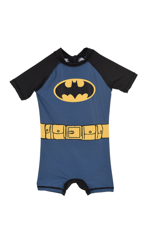 Boys Batman Surf Suit/Swimsuit Blue