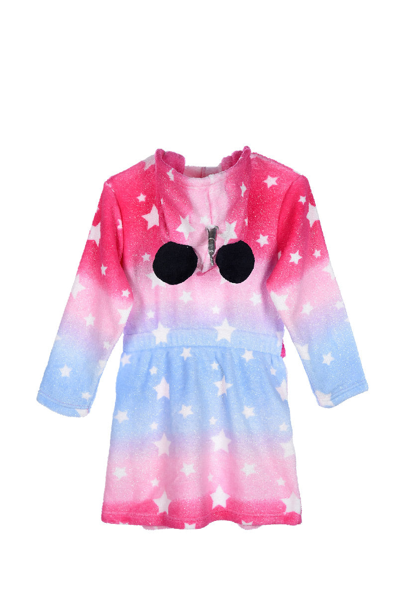 Minnie Mouse Kids Dressing Gown/Housecoat