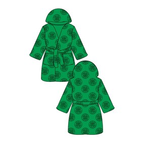 Kids Official Celtic FC Dressing Gown