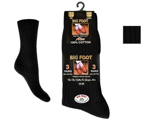 Aler Bigfoot Dress Socks 3pk